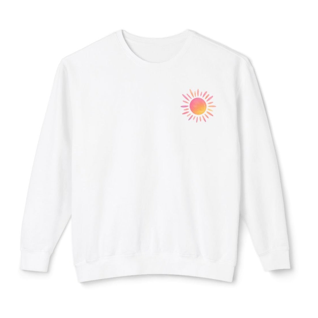 Sunsets and Sparkles Coastal Crewneck