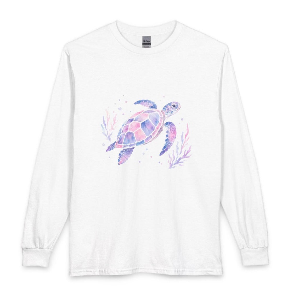 Coastal Sea Turtle Long Sleeve Tee