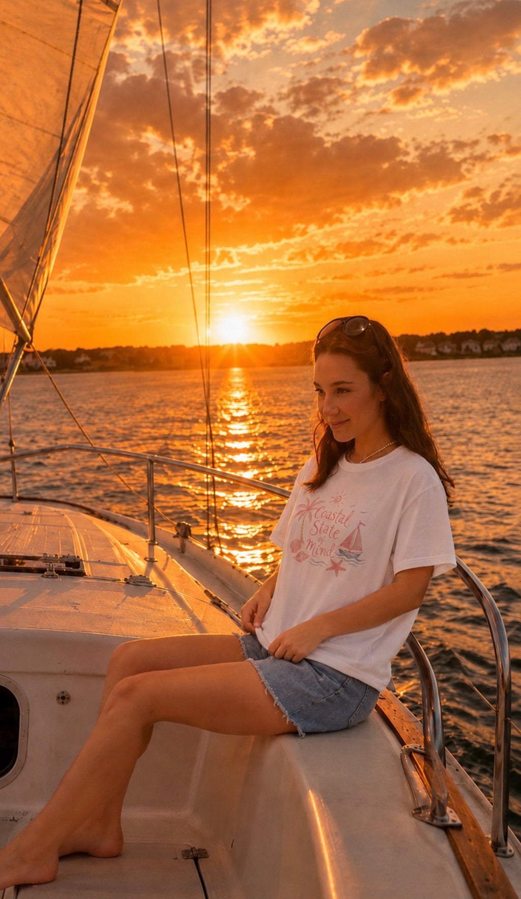 Coastal State of Mind Boxy Tee