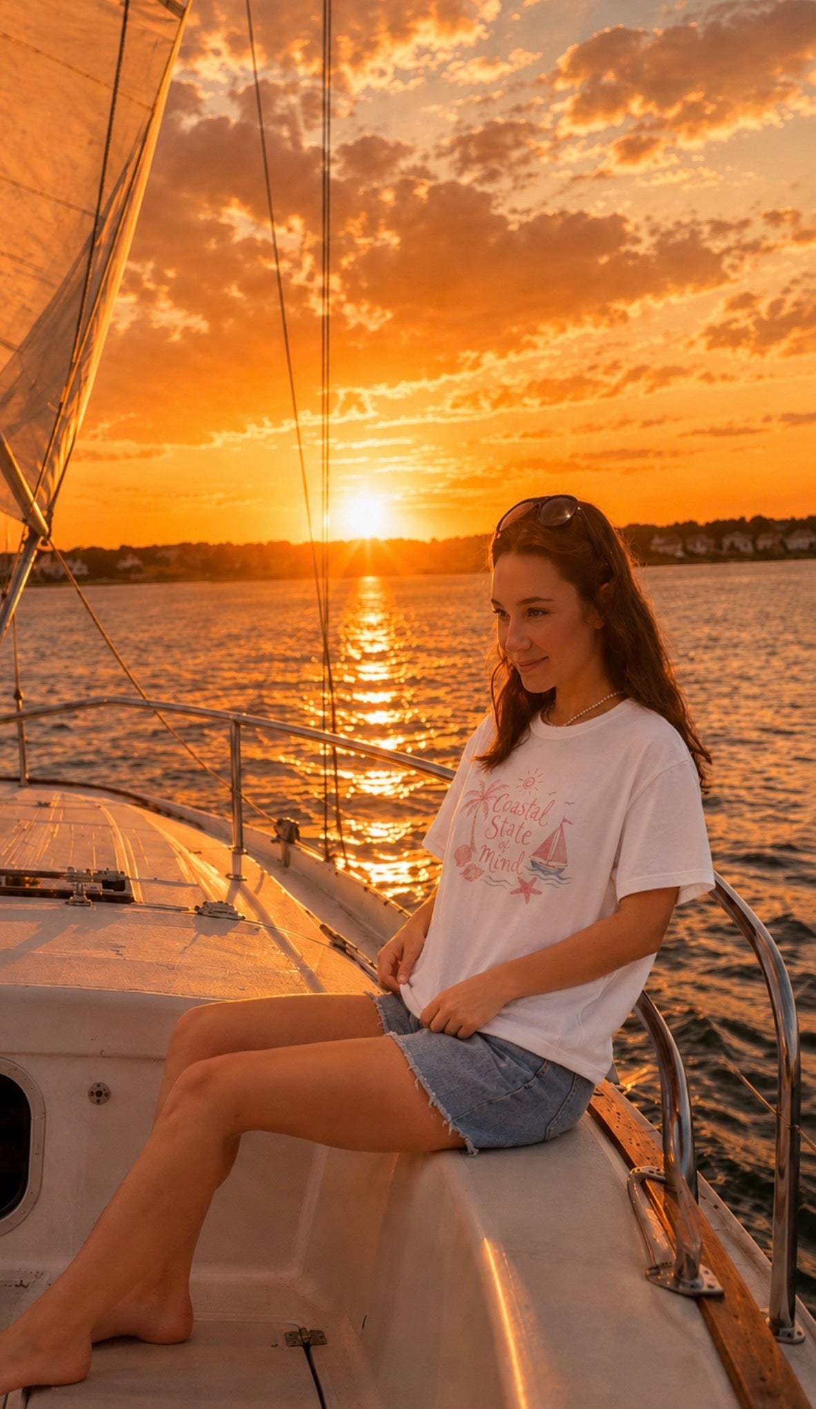 Coastal State of Mind Boxy Tee