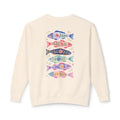 Floral Fish Coastal Crewneck