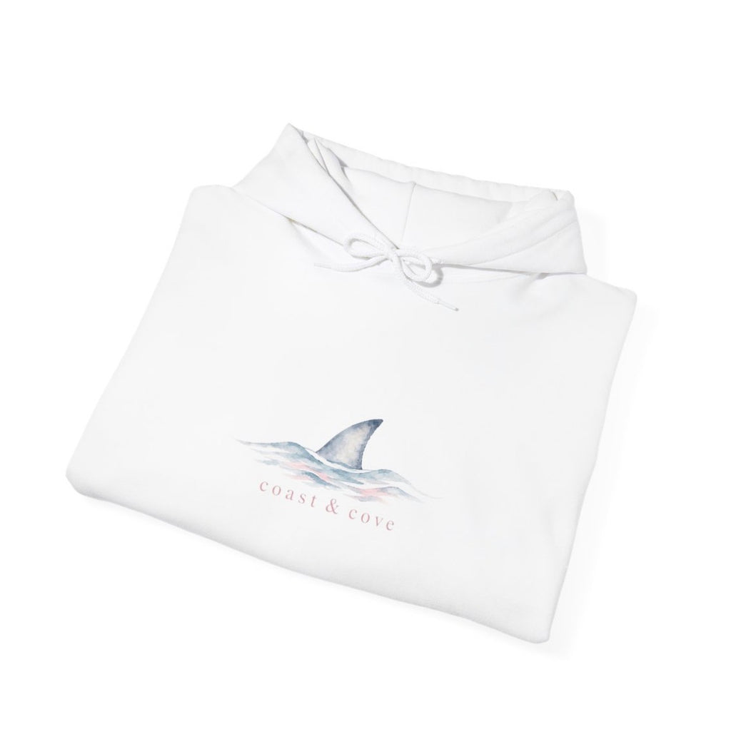 Floral Shark Coastal Hoodie